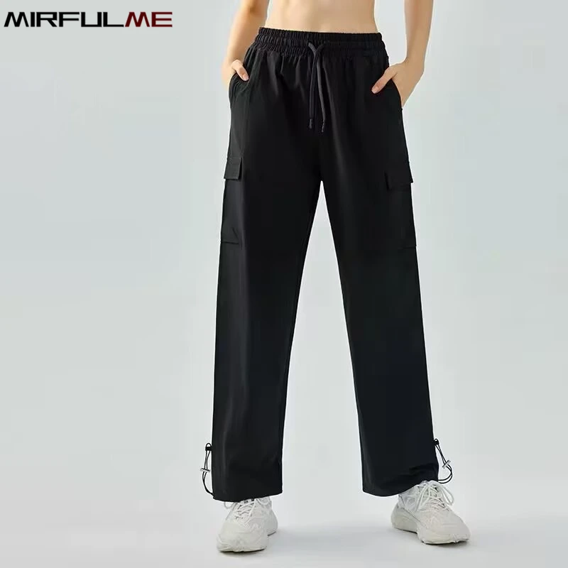 

Women Jogger Pants Loose Thin Sport Running Trousers S-5XL Drawstring Workout Sweatpants Outdoor Wide Leg Gym Fitness Pant Femme