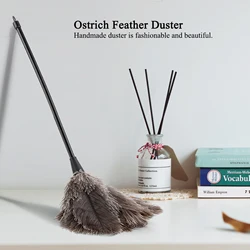 Duster Mini Duster Mini Handmade Washable Reusable Ostrich  Duster for Books Keyboard Office Home Ostrich  Duster