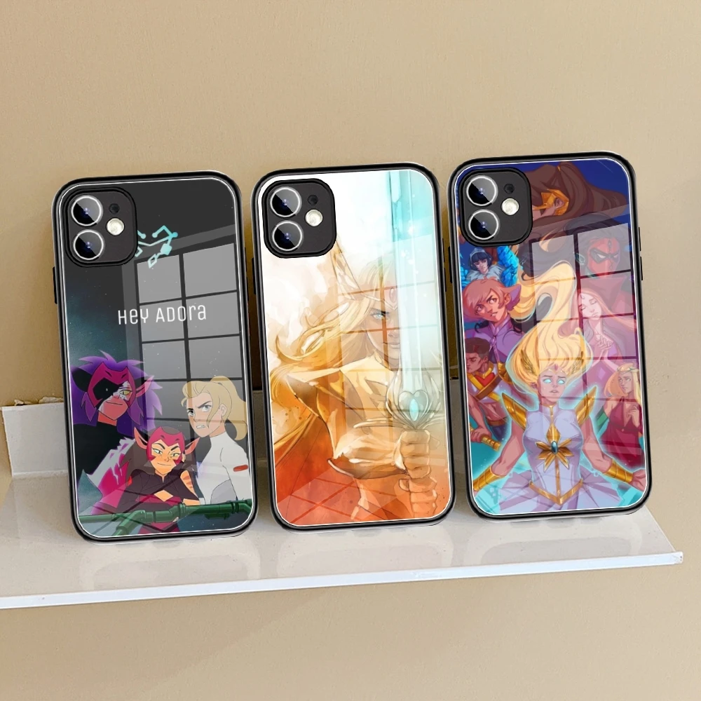 She-Ra and the Princesses of Power  Phone Case Tempered Glass FOR IPhone15  14 13 11 12 Pro  X 13 Pro MAX XR XS MINI Covers