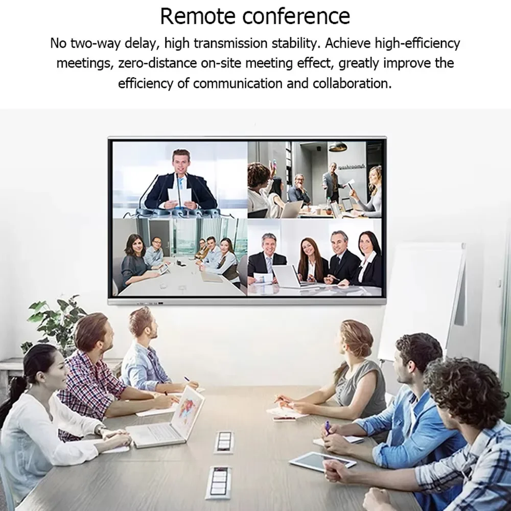 لطيفة 55 بوصة 4K الرقمية الذكية السبورة الرقمية التفاعلية لوحة ال سي دي رصد مؤتمر التدريس لافتات كشك