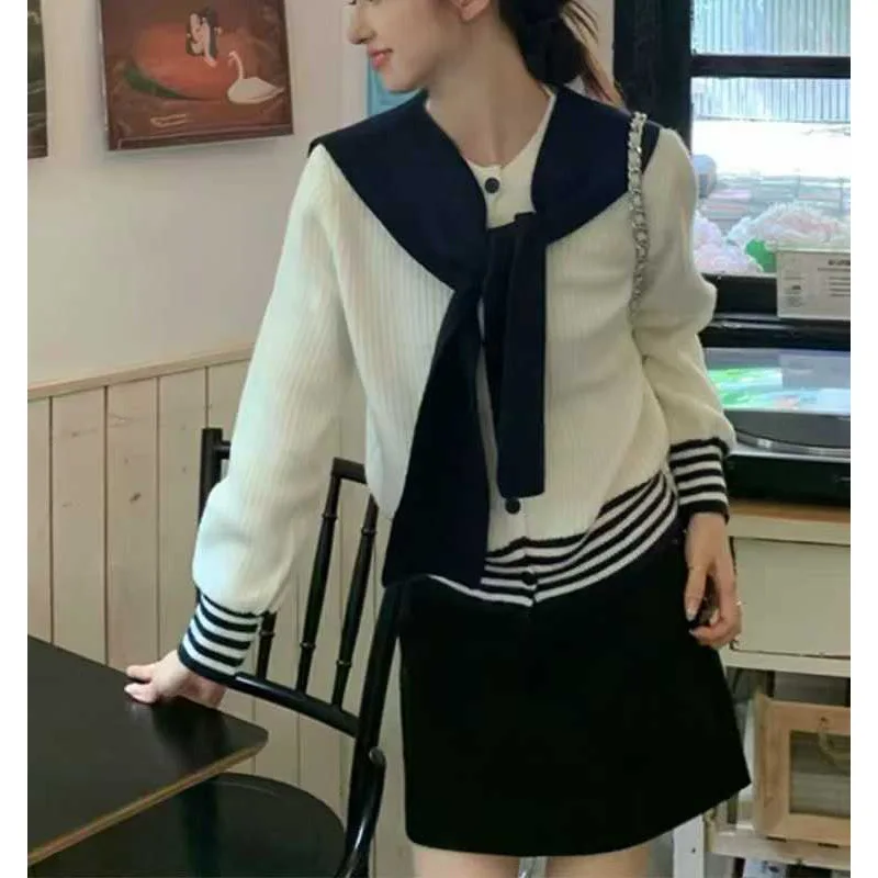 سترات نسائية سترات معاطف شال سترات كم كامل Y2k ملابس الشارع أنيقة متماسكة مفتوحة ستيث خريف شتاء 2025