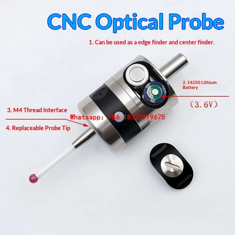 Cyclmotion MP41-10 Wireless Photoelectric 3D Edge Finder CNC Probe Machining Center 0.001mm Repeatability
