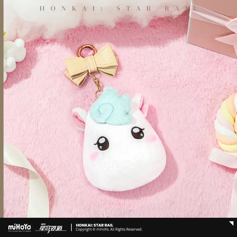[Genuine] miHoYo Game Honkai Star Rail Little Ica Plush Badge Storage Bag Anime Decoration Pouch Wallet JK bag Cosplay Xmas Gift