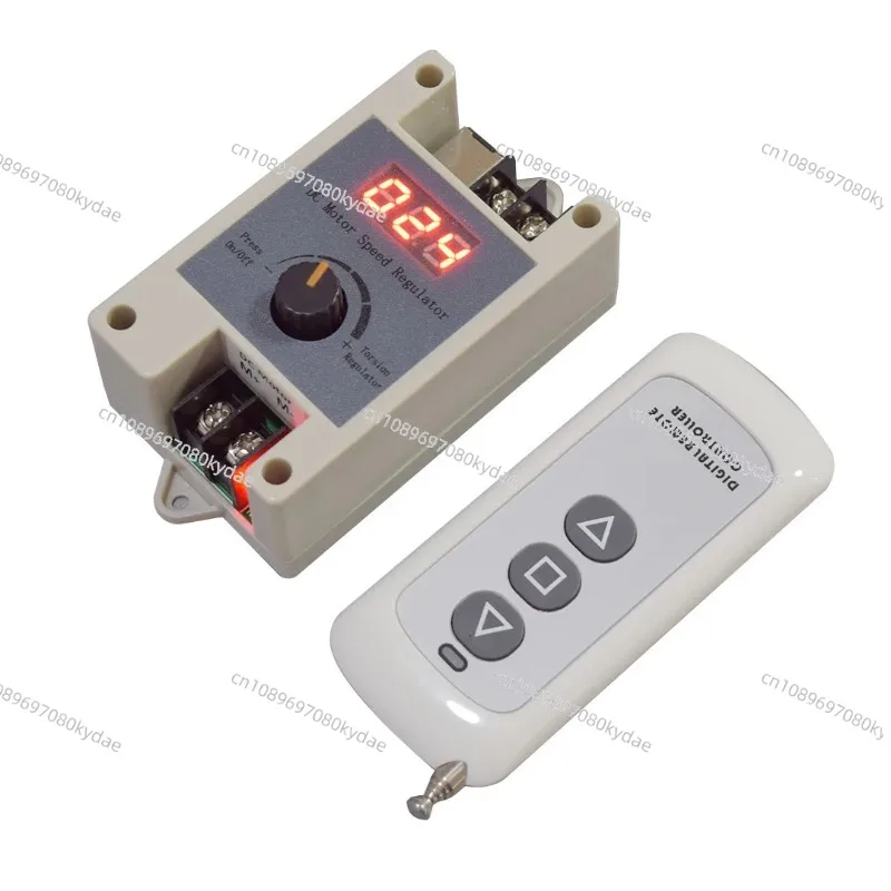 DC6V-24V Motor Remote Controller High Accuracy PWM Stepless 433MHz Electronic Speed Regulator