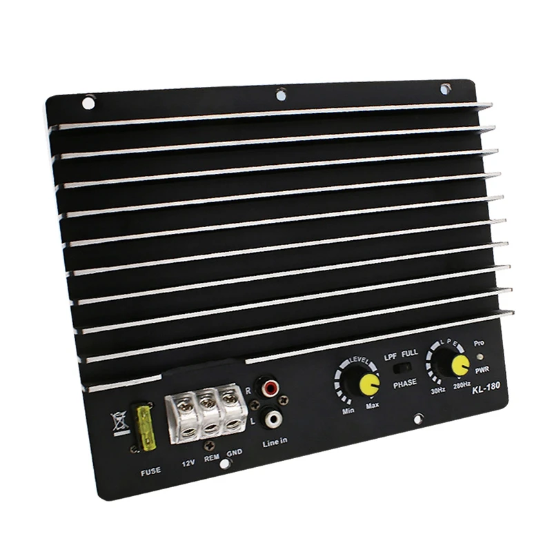 1200W Car Audio Power Amplifier Diy Versterker Boord Auto Speler Subwoofer  Player Kl-180