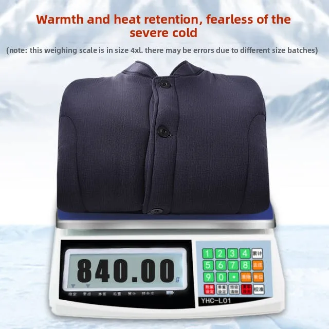 Thiened Camel Down Fce Lined Хлопковый комплект джерт и брюк для мужчин среднего возраста и ly Устойчивость к теплу Холодный хлопок C...