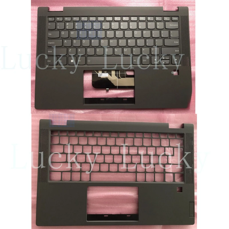 

Новый верхний корпус (палмрест) для ноутбука Lenovo Ideapad Flex 5-14IIL05 с отверстием для стилуса