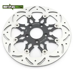 BIKINGBOY Front Brake Disc Rotor Disk Sportster XL1200C 00-13 XL1200L 07-12 XL1200N 08-12 XL1200R 04-08 XL1200S 00-03 XL1200X 10