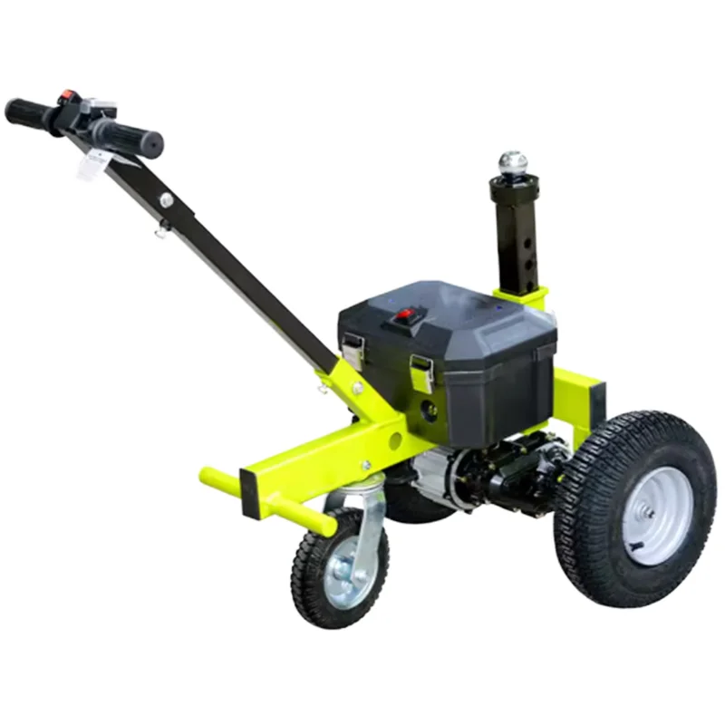 

RV Electric Power Trailer Dolly 3 Wheels Manual Electric Power Tongue Jack Dolly