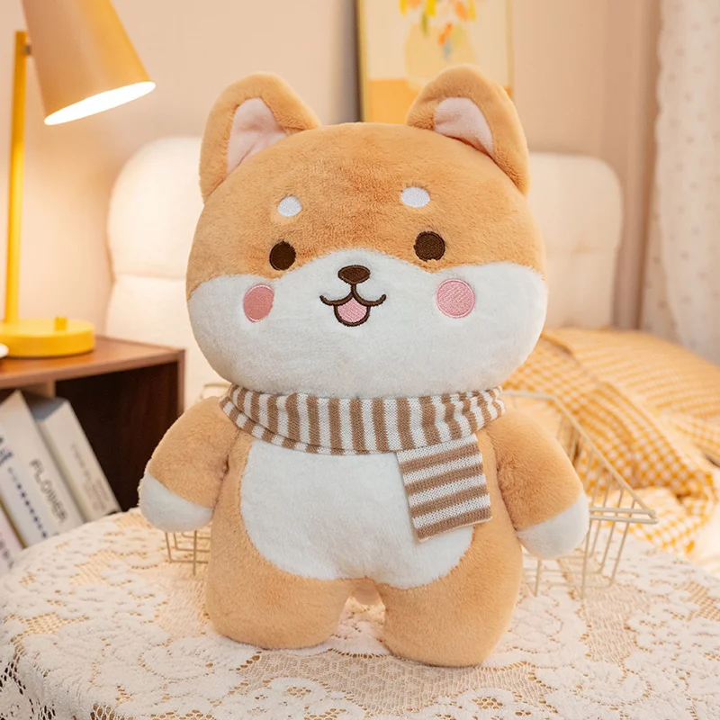 

Kawaii Shiba Inu плюшевая игрушка-подушка мягкая собака животное мягкая кукла для девочек прекрасный мультяшный подарок Декор