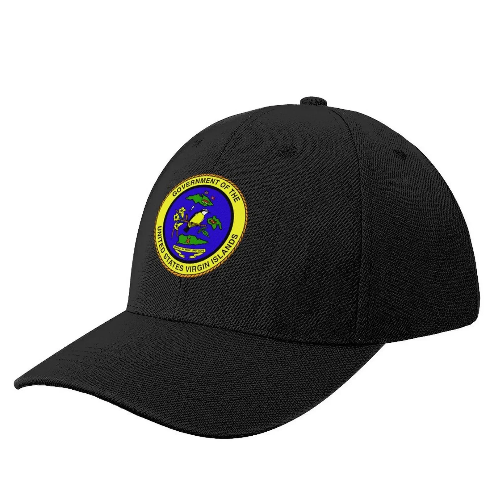 Seal of the United States Virgin Islands Baseball Cap Cosplay beach hat Women's Hats Men's