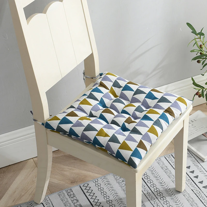 Thickened Square Cushion Wholesale Cotton Linen Chair Cushion Seat Cushion Dining Chair Cushion