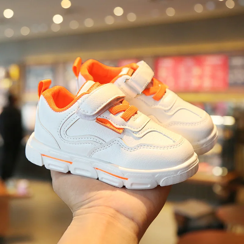 

Children Kids Girls Sneaker Boys Sport Shoes Spring Soft Bottom Baby Flat Sneakers Kids Toddler Running Shoes Off White Shoes