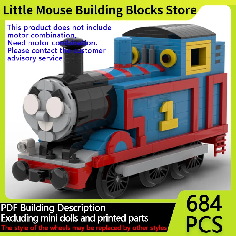 

City Car Model MOC Building Bricks Railway Tank Engine Train Modular Technology Gifts Holiday Assemble Children Toys Suit