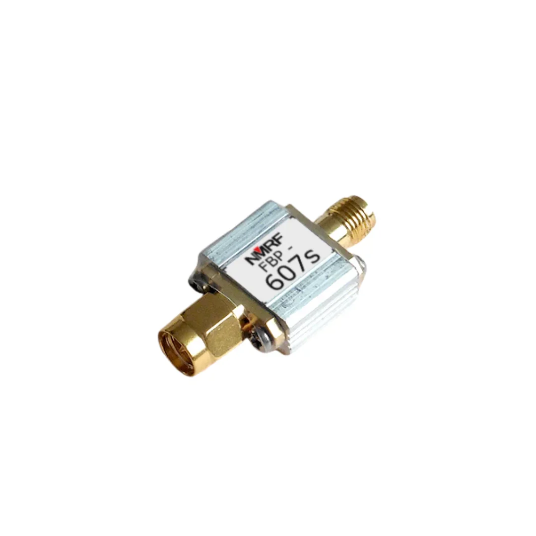 

607MHz SAW Bandpass Filter, 18MHz Bandwidth, SMA InterfaceBrand New