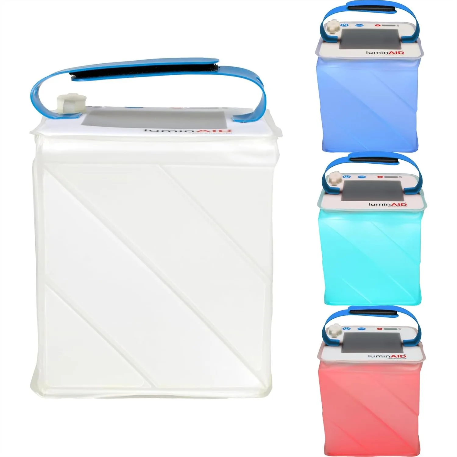 

Solar Camping Lantern with 8 Color Modes, Twist-to-Inflate LED Lamp for Camping, Hiking, Emergency