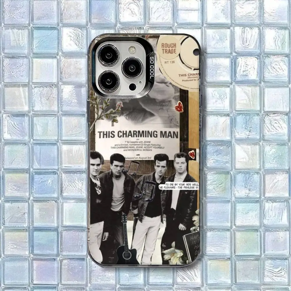 ザ・スミス ザ・クイーン・イズ・デッド iPhone 16,15,14,13,12,11,8,7,Pro,Max,Plus,Mini,XS,SE用 耐衝撃マットケース