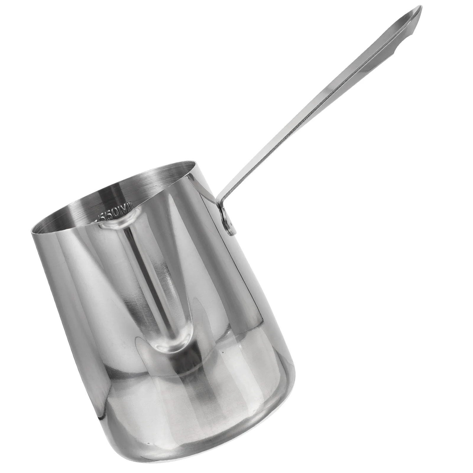 

304 Stainless Steel Frothing Cup Ergonomic Coffee Pitcher Steaming Kitchen Accessories Heat Resistant Anti Rust Smooth
