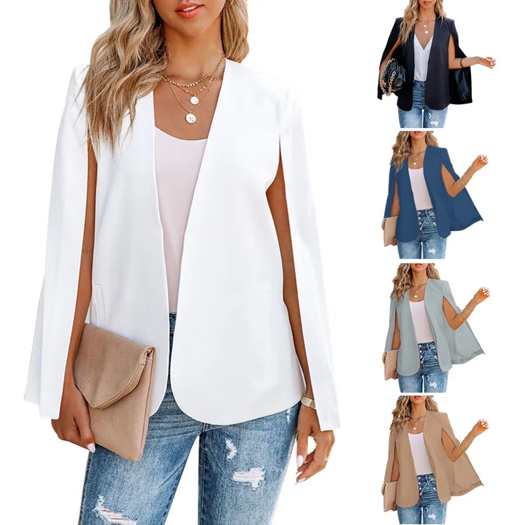 2022 Top Autumn New Suit Suit Temperament Fashion Women's Casual Lapel Cardigan пиджак женский