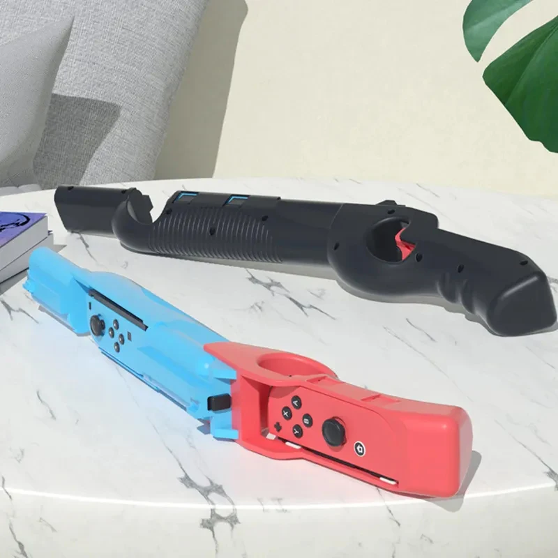 Новый игровой пистолет для стрельбы 2025 года для Nintendo Switch Oled JoyCon, ручной контроллер движения, совместимый с аксессуарами для игровой консоли NS