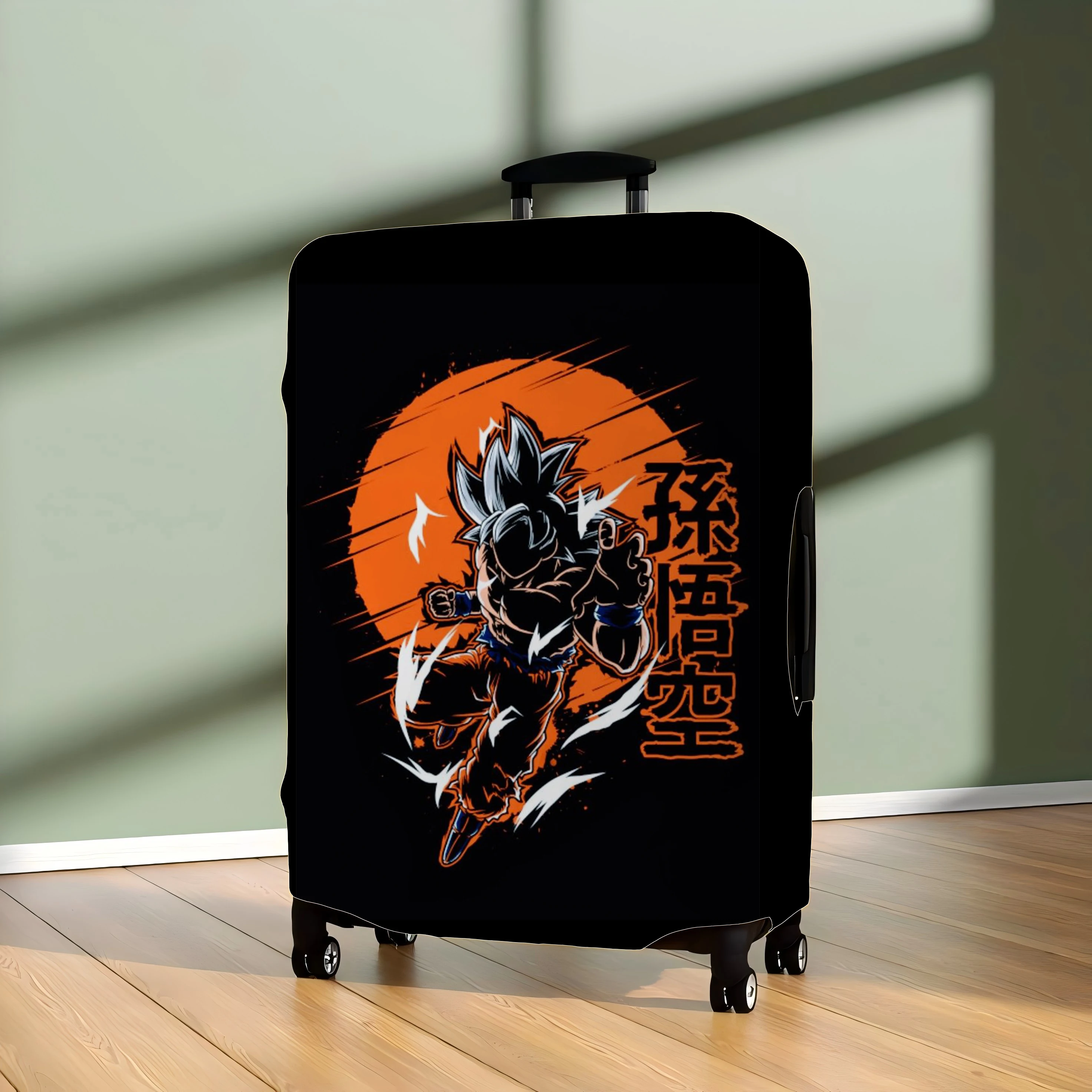 Luggage Protective Cover Storage Bag Suitcase Case Dragon Ball For Travel Son Goku Protector Accessories Traveling Covers Bags