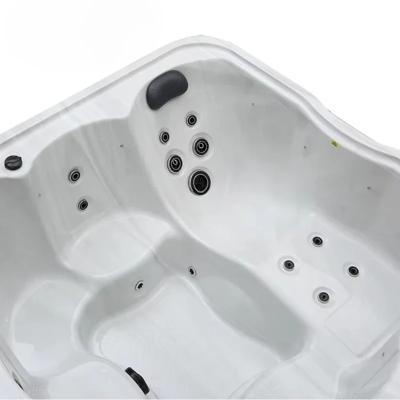 Spa Bath Supply Factory USA Acrylic Control System Material Long Life 6 Person Whirlpool Hot Tub