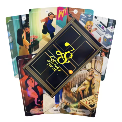 78 Stories Tarot Deck Cards Divination Deck English Versions Edition Oracle Board Playing Table Game For Party