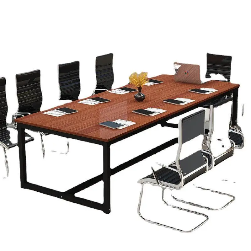 

Conference table long modern desk simple egotiation long simple training