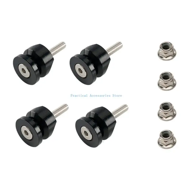 

U75E Motorcycle Tail Box Quick Detach Base Pads High Strength Aluminum Alloy with Antislip Rubber Maintenance Technician Tool