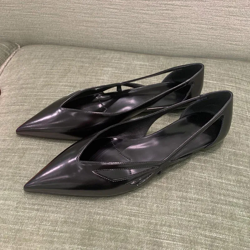 

New Pointed Toe Hollow Out Pumps Women Sandals Women Sexy Plats Shoes Dress Shoes Women Sandalias Female sandalias de las mujer