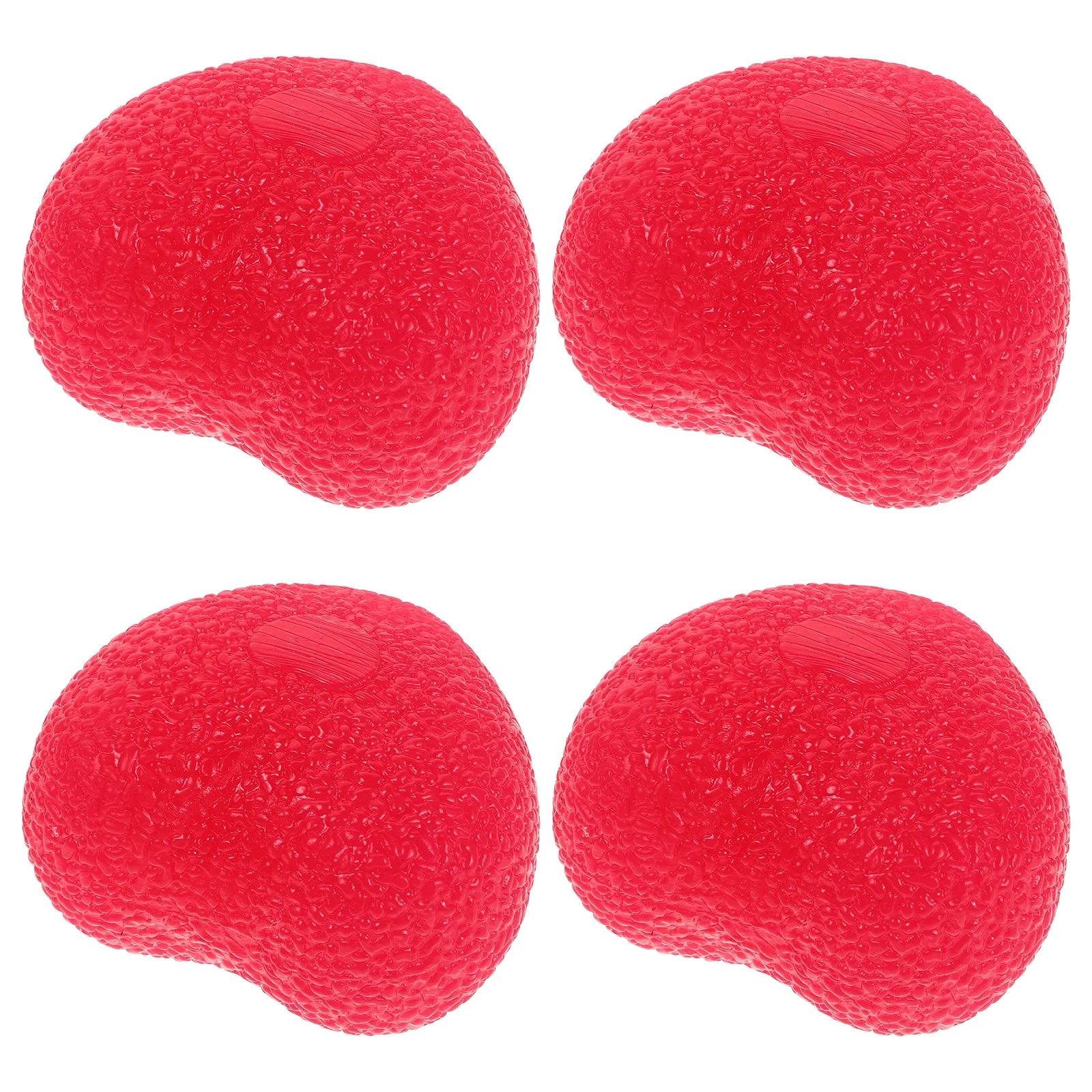 

4pcs Heart Shaped Grip Ball Tpr Hand Grippers for Adults Strengthen Muscles Portable Ergonomic Therapy Wrist Squeezer