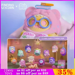 Finding Unicorn Sweet Dream Hotel Series ShinWoo Ghost Bear Blind Box Trendy Toys Action Figure Kawaii Model Girl Birthday Gifts