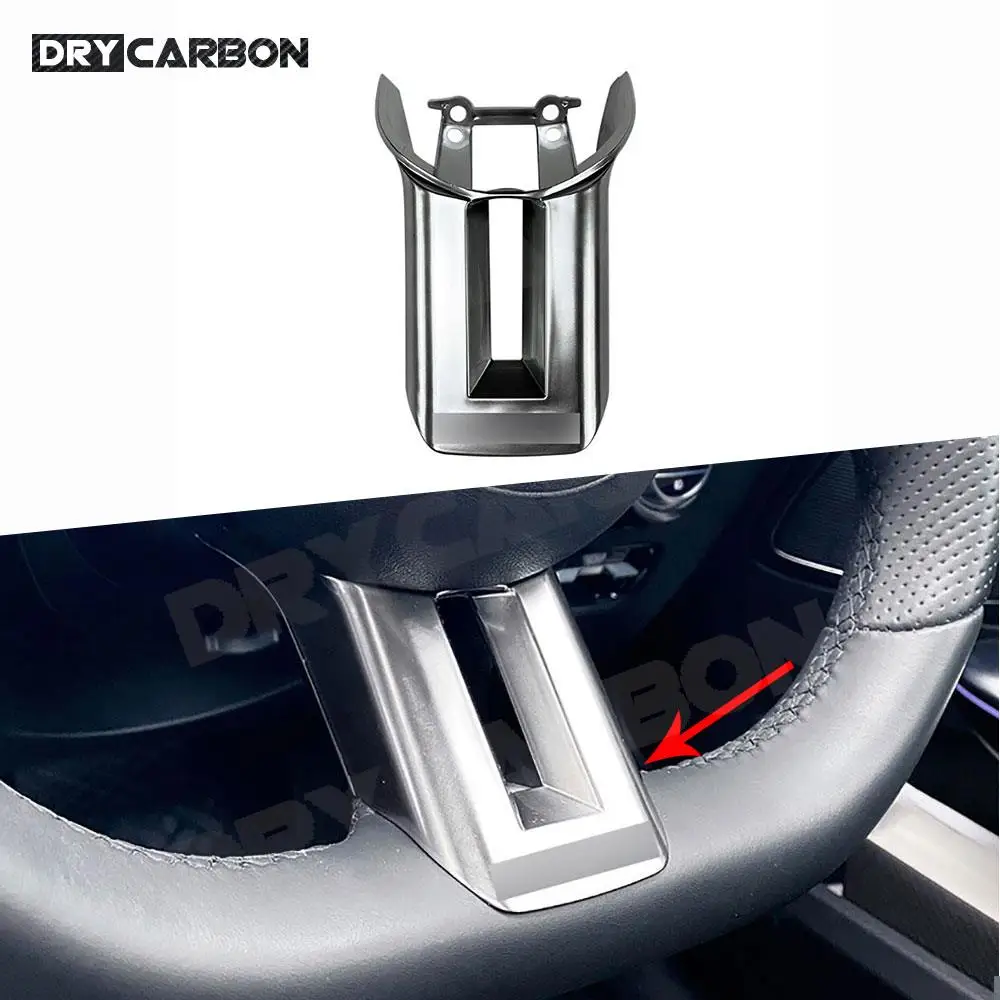 

Нижняя накладка на руль автомобиля для Mercedes Benz C Class E Class CLS Class S Class W206 W213 C257 W223 AMG Styling