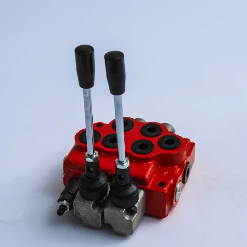 Hot salesSpools 80lpm Hydraulic Manual Monoblock Valve Spool Control Valve Hydraulic Monoblock Directional Control Valves