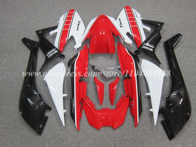 New ABS Motorcycle Fairings Kit Fit For YAMAHA T-Max 530 2017 2018 17 18 Bodywork Set Custom White Black Red