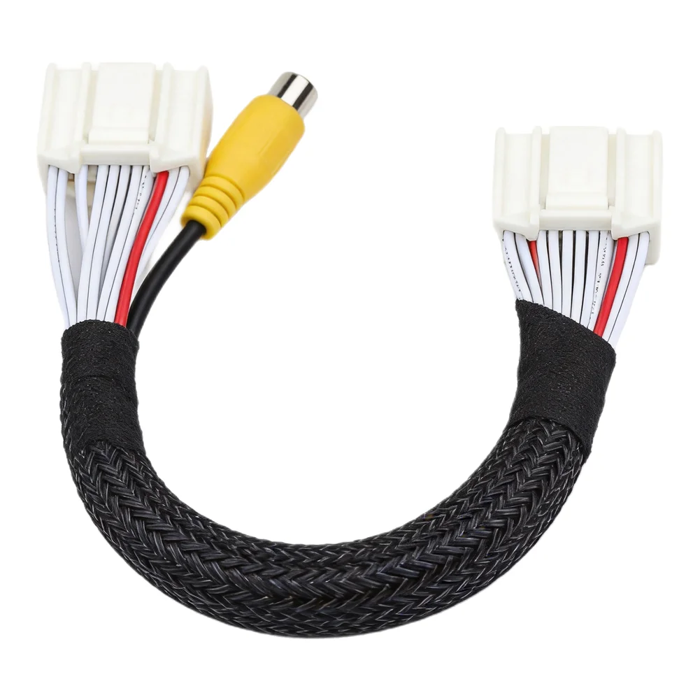 Car Navigation System   Reversing Rear View     Camera Adapter Cables   Harness  For Dacia 24Pin For Renault Original Car Screen