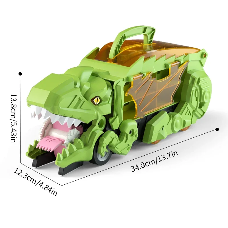 لعبة مسار الديناصور للأطفال ألغاز السيارة للأولاد Tyrannosaurus Rex Project Car Boy هدية للأطفال بعمر 3-6 سنوات