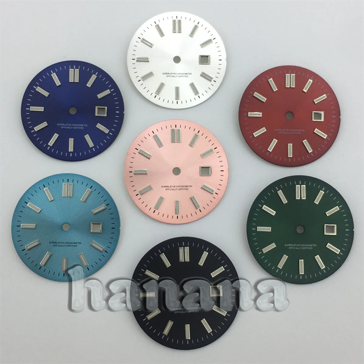 قرص مضيء C3 لساعة NH05 مقاس 24.5 ملم للسيدات مناسب لساعات السيدات ذات حركات NH05 وNH06