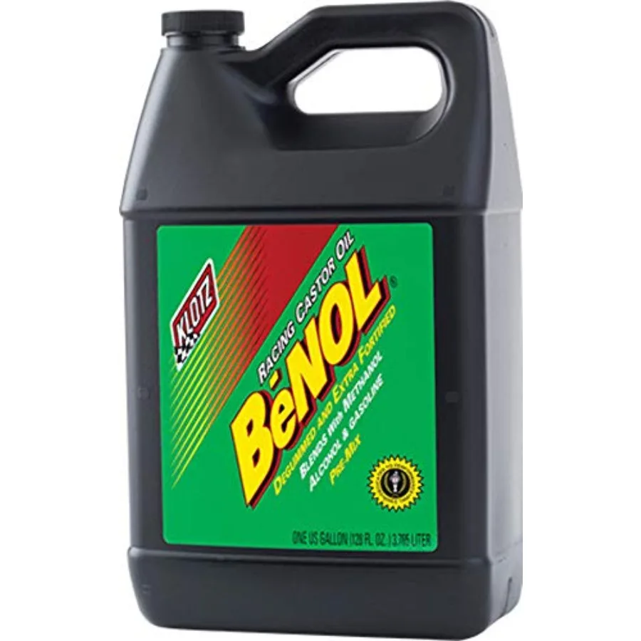 

BeNOL PreMix Castor Oil for 2Stroke Racing Engines 1 Gallon BC171 Ideal for HighPerformance Motorcycle and ATV Racing Applicati