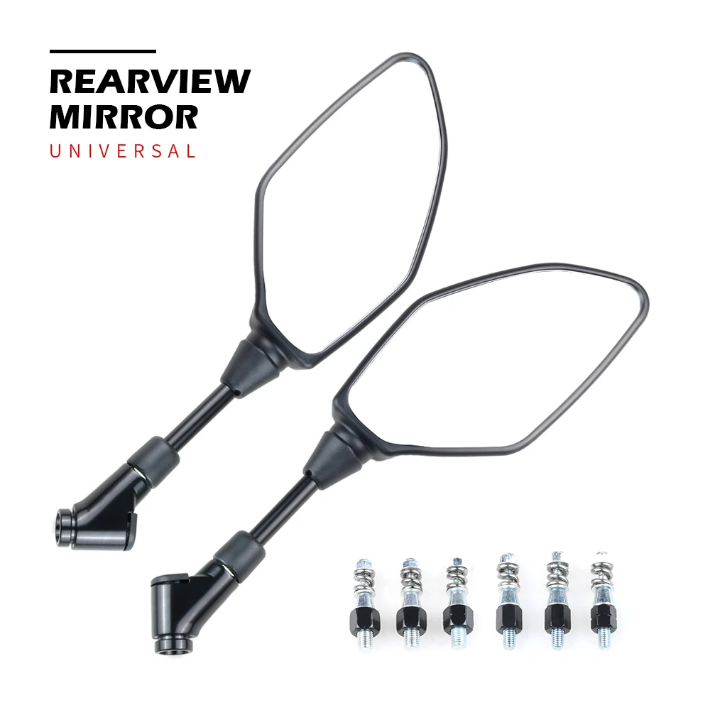 

For Kawasaki Z650 Z750 Z1000 Z1300 Motorcycle Universial 8mm 10mm Motorbike Rearview Mirror Modified Side Mirrors Parts