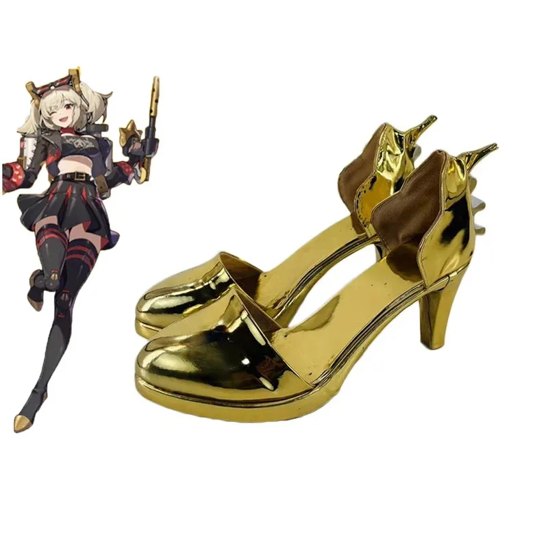 

Game Zenless Zone Zero Burnice Whita Cosplay Shoes Burnice Whita Anime Cos Comic Halloween For Woman Men Shoes