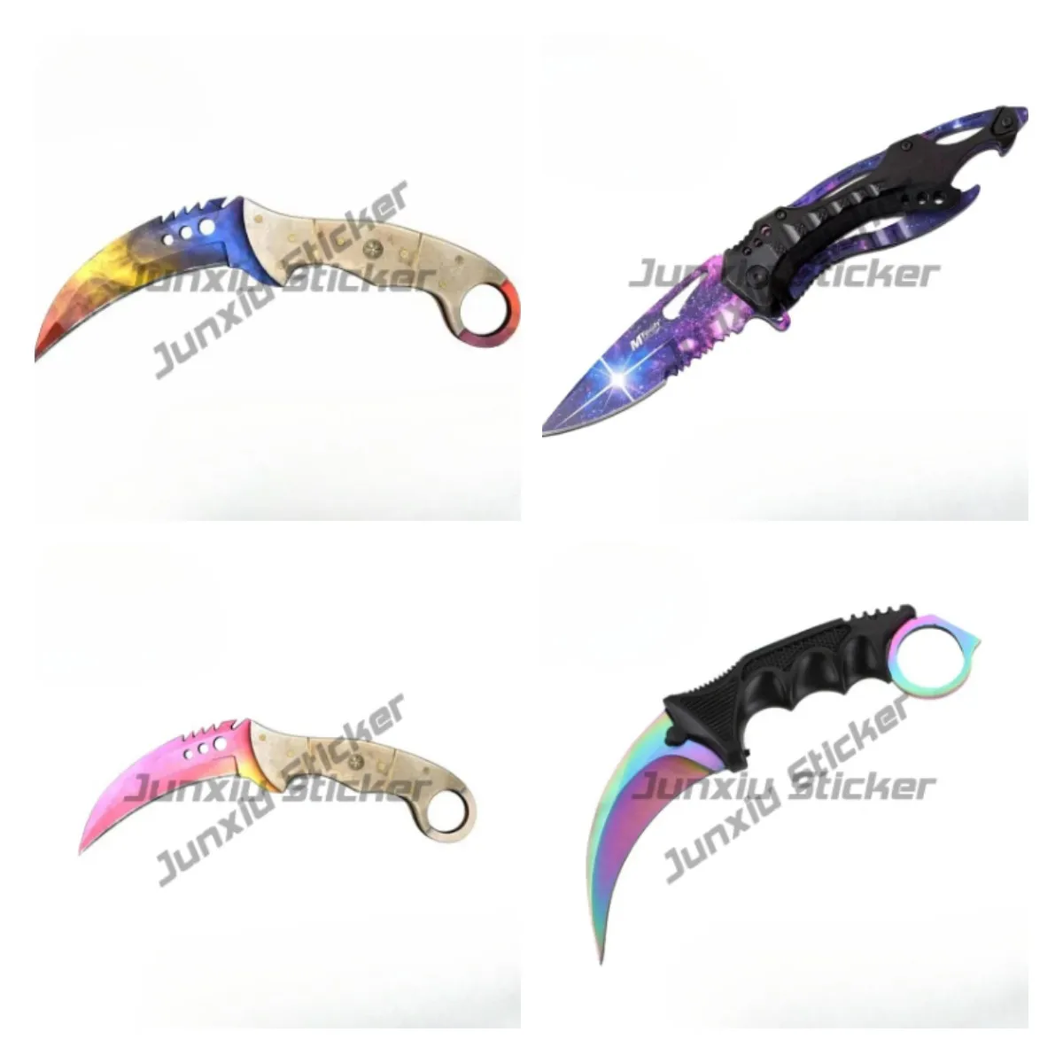 

Vinyl Decals for CS GO Karambit Knife Fade Car Stickers Fashion Laptop SUV JDM Camper Waterproof