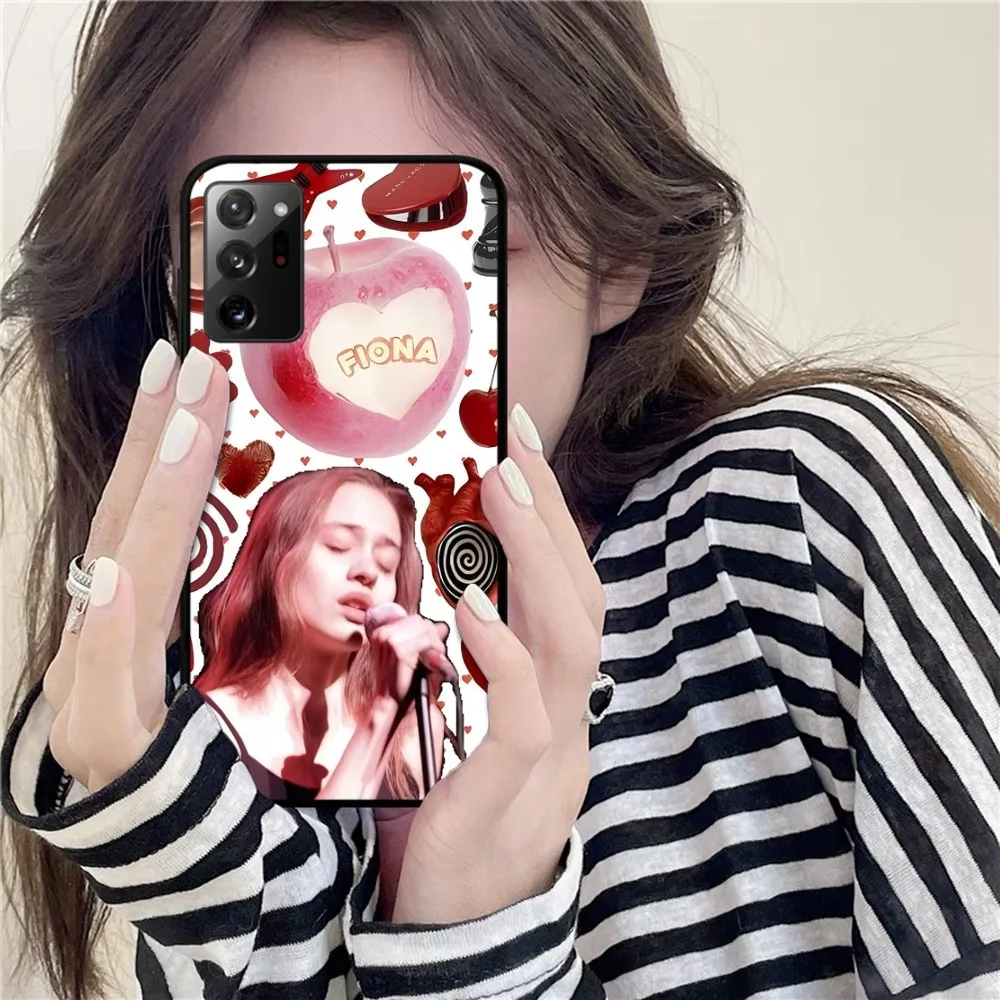 Singer Fiona Apple Phone Case For Samsung Note 8 9 10 20 pro plus lite M 10 11 20 30 21 31 51 A 21 22 42 02 03