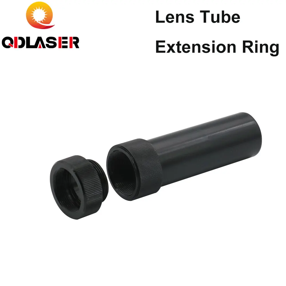 QDLASER Tube Extension Ring CO2 O.D.25mm Lens Tube for D20 F63.5mm/127mm Lens for CO2 Laser Cutting Machine