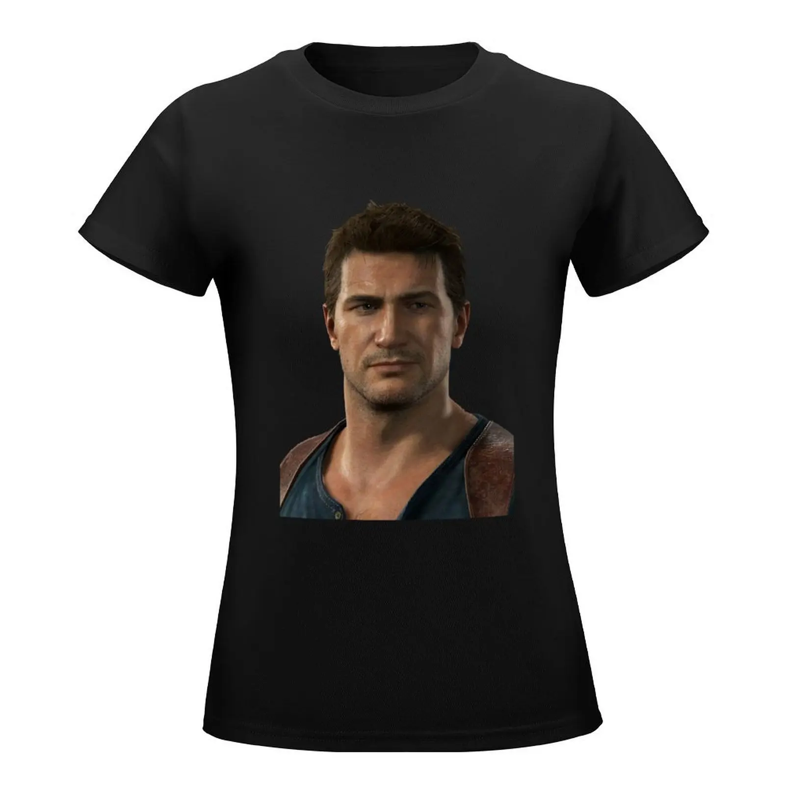 Uncharted Nathan Drake T-Shirt summer clothes female hippie clothes Summer Women's clothing