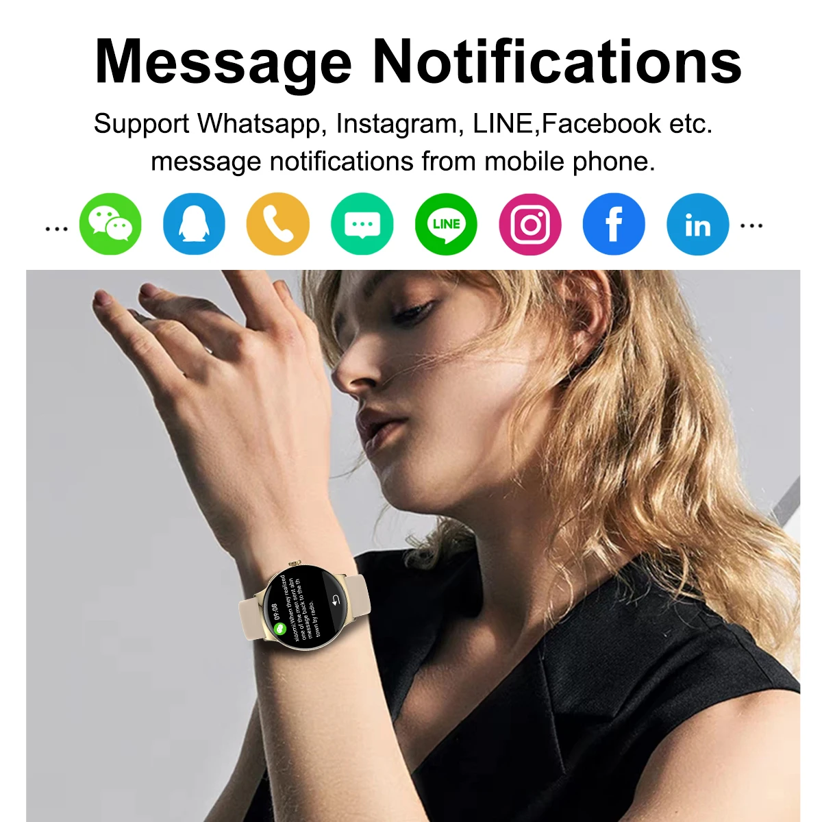 ساعة ذكية KAIMORUI-Pocket للرجال والنساء ، مكالمة بلوتوث ، معدل ضربات القلب ، جهاز مراقبة الصحة ، جهاز تعقب ، 2 في 1 ، LA99 ،