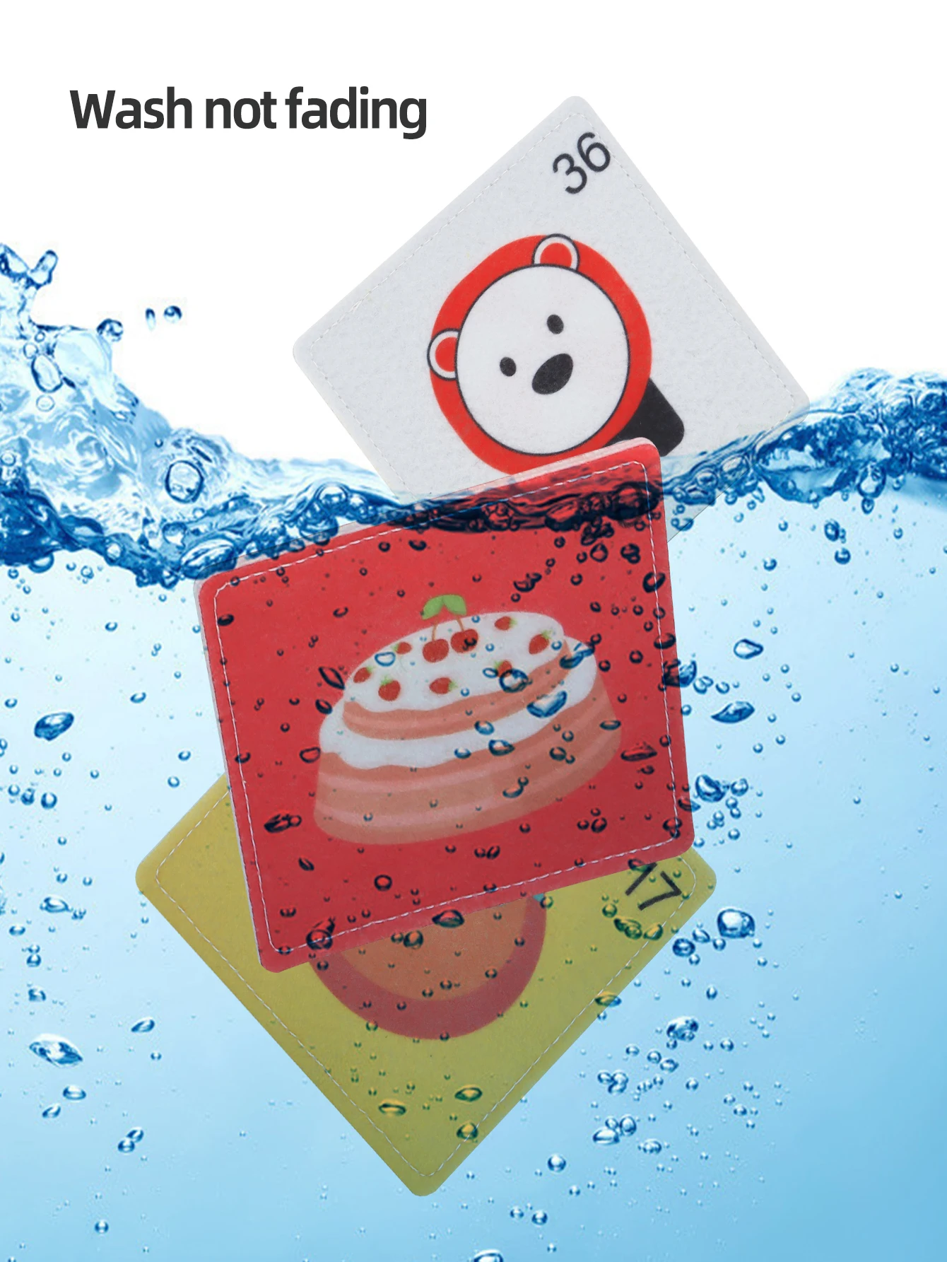 Cartes en tissu éducatives pour bébés de 0 à 12 mois, stimulant visuel, portables, lavables avec sac de rangement