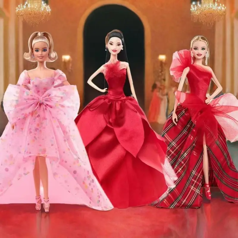 Barbie Movie Authentic Role-Playing Doll Set Social Princess Collectible Gift Toy for Girls with Figure Dolls And Accessories