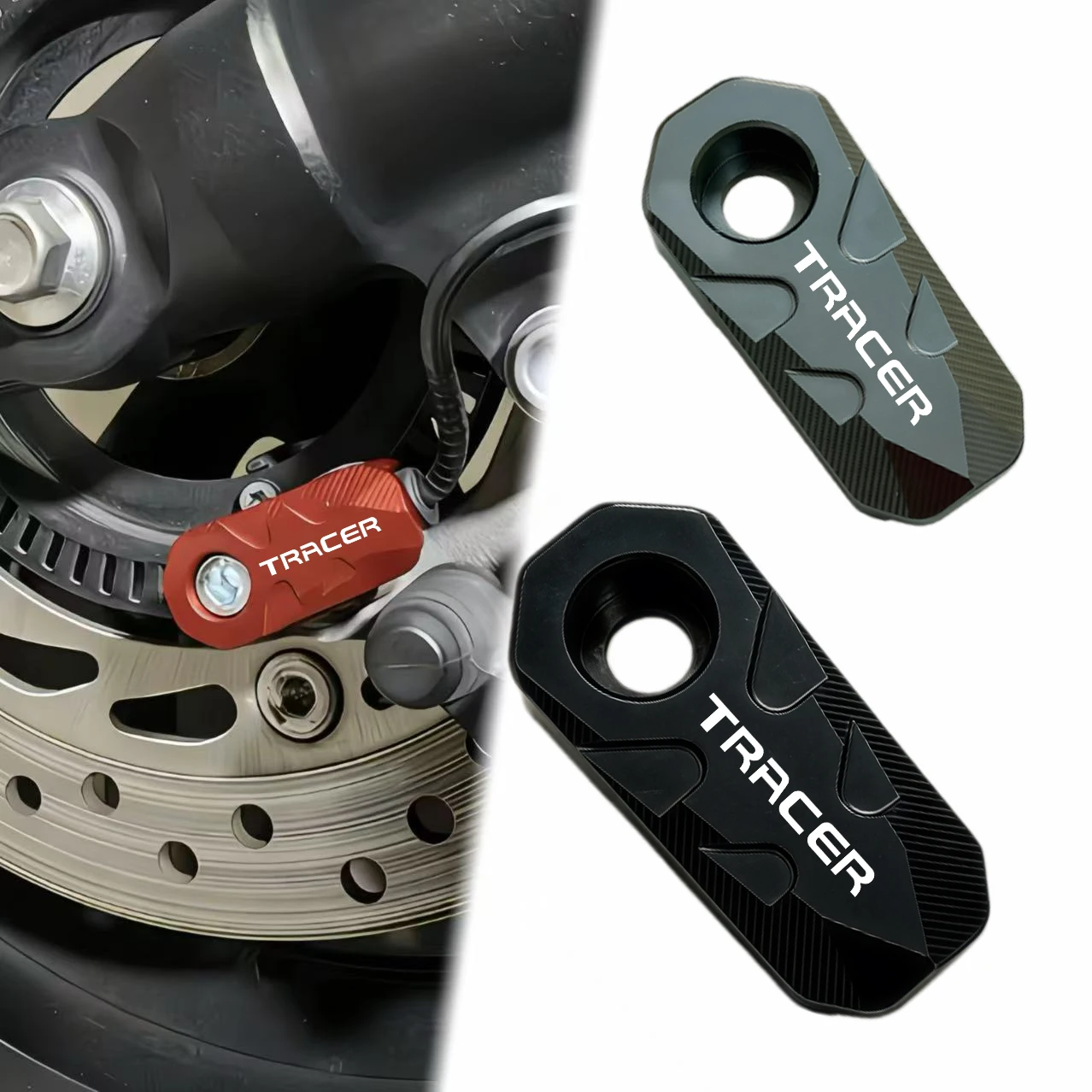 

For Yamaha TRACER 900 7 700 GT 7gt 900gt 700gt 7/gt TRACER MT09 MT07 Motorcycle FrontRear Wheel ABS Sensor Protector Guard Cap