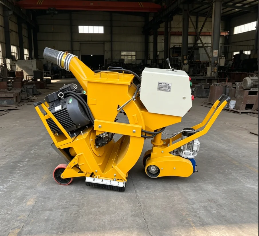 Horizontal Mobile Shot Blasting Machine for Ship Deck Rust Removal & Surface Preparation